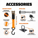 Mockins 6" Raised Heavy Duty Luggage Rack for SUV Car Truck with 500 Lb Cap
