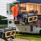 15FT 50 Amp Generator Cord Kit with Inlet Box
