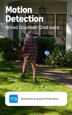 Ring Wired Doorbell (newest model), Speckled Gray with Chime (newest model), White