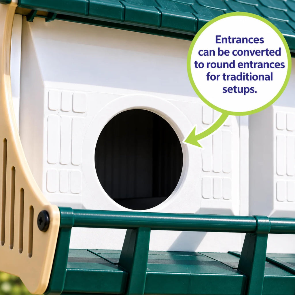 S&K Purple Martin House, 12-Room Birdhouse for Backyard Birding