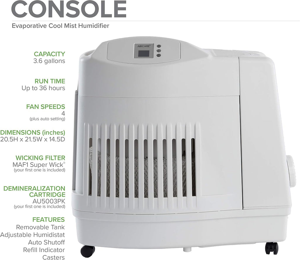 AIRCARE MA Whole-House Console-Style Evaporative Humidifier (Console)
