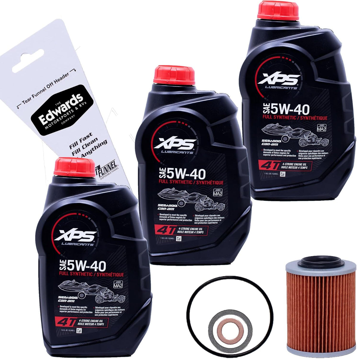 Can-Am Outlander ATV 570 600 650 850 Oil Change Kit