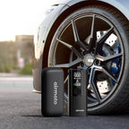 Airmoto Portable Tire Inflator and Hard Carrying Case Bundle