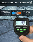 Paint Thickness Gauge CM-224 Auto – Digital Coating Thickness Meter for Cars and Automotive Inspection, Fe / Al / Fe+Zn Detection, 0.1 μm Resolution