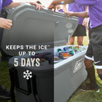 Coleman Classic Series Insulated Portable Wheeled Cooler