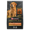 Purina Pro Plan Complete Essentials Chicken & Rice Dry Dog Food, 35 lb Bag