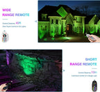 SUNVIE 8-Pack RGB Well Lights Low Voltage Landscape Lighting, Grated Top