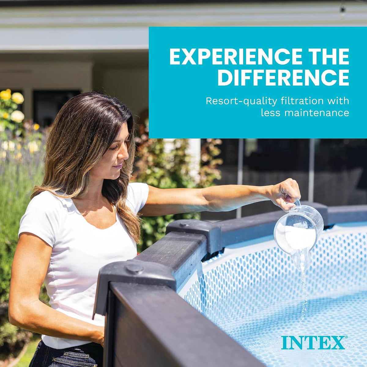 INTEX Krystal Clear QS1200 Saltwater Swimming Pool Chlorine System