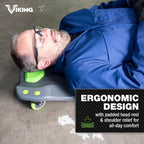 AFF Viking 42" Mechanic's Creeper, Low Profile Ergonomic Design, Heavy Duty
