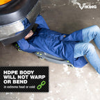 AFF Viking 42" Mechanic's Creeper, Low Profile Ergonomic Design, Heavy Duty