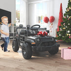 12V Ride on Toys for Kids with Parent Remote Control, Black