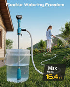 SEESII Cordless Stick Water Pump, 2.2" Slim Head, Water & Diesel Transfer