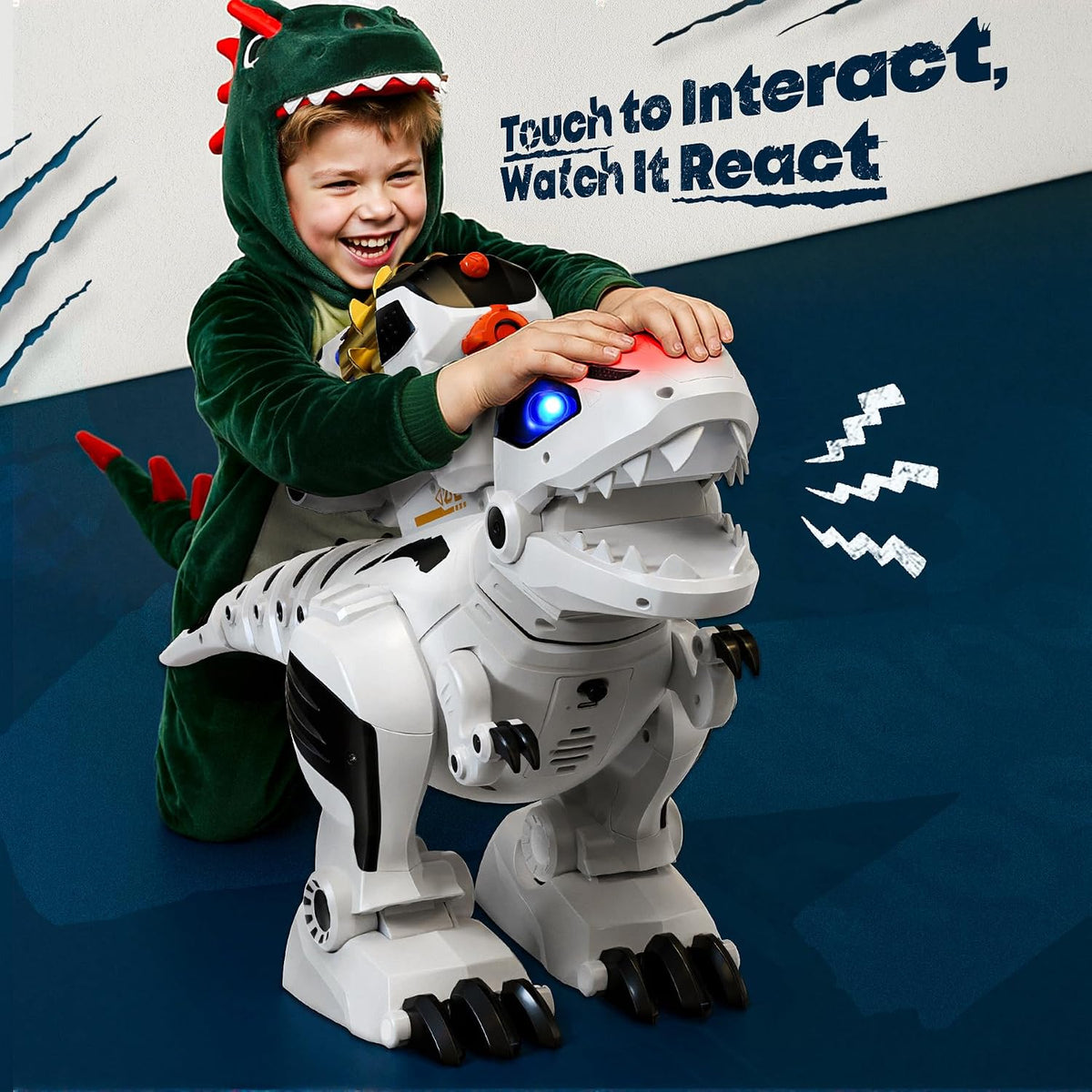 Ruko 8809 Robot Dinosaur Toys for Kids, Birthday Gift for Boys Age 3-8