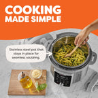 Instant Pot 6 Qt 9-in-1 Electric Pressure Cooker, WhisperQuiet
