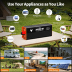 3000W Power Inverter Car/Home 12V DC to 110V/120V AC Car Converter