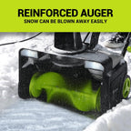 Corded Snow Blower:15A Motor, 20-Inch Electric Snow Blower, Electric Snow Shovel with 25ft Throwing Distance, Dual LED Lights, 3300rpm Snow Thrower