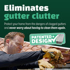 A-M Gutter Guard 5" x 100 Ft Mill Finish Aluminum, Leaf & Debris Protection