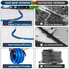 25FT Heated Water Hose for RV,-45°F Heated Water Hose, RV Accessories