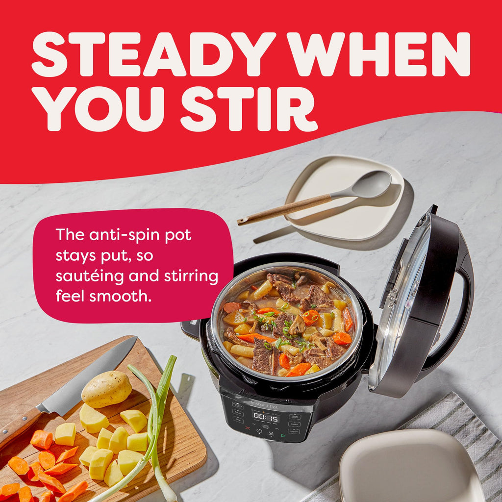 Instant Pot Rio Mini 4 Qt 7-in-1 Electric Pressure Cooker, Black