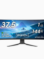 Alienware 38 Inch Ultrawide Curved Gaming Monitor, 144Hz, 3840 x 1600, IPS, White - AW3821DW