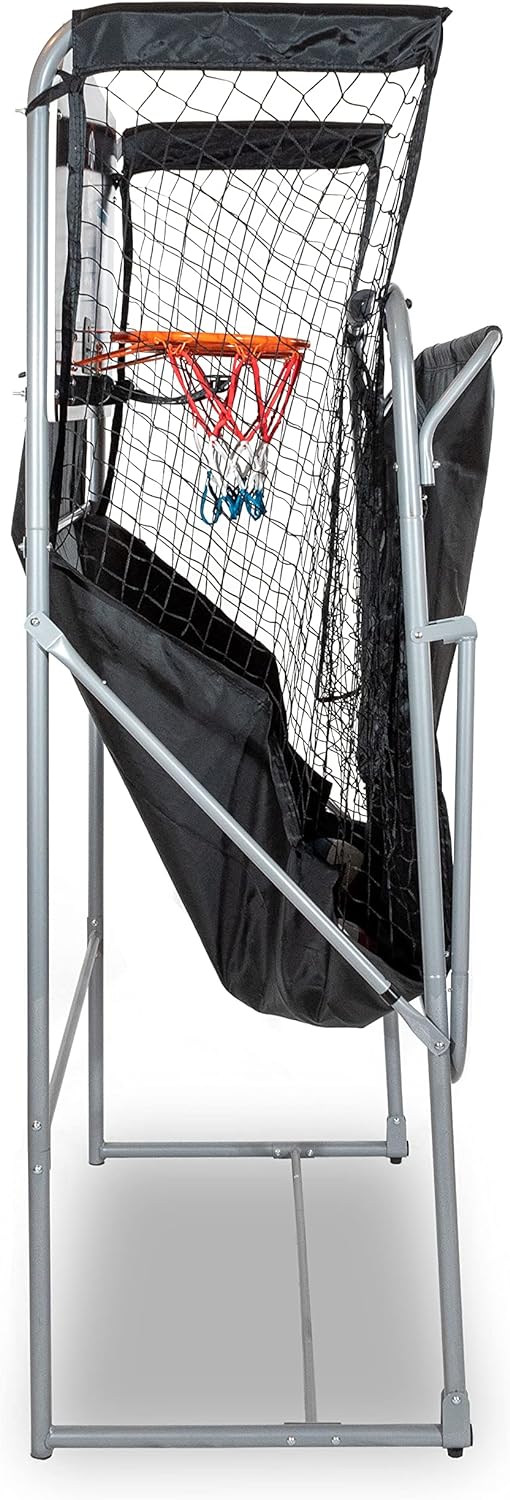 Pop-A-Shot Official Dual Shot Sport Arcade Basketball Game (Black and Blue)