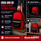 Ready America 70285 Deluxe 2-Person 3-Day Emergency Backpack
