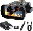 Night Vision Goggles Binoculars: 4.5" Screen 4K Night Vision Binoculars