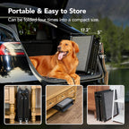 Dog Ramp for Cars, 71" L × 17.2" W, Extra-Long Foldable Pet Ramp