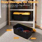 Tankless Water Heater Flushing Kit: Brushless Pump, 2×6' Hoses & Toolbox