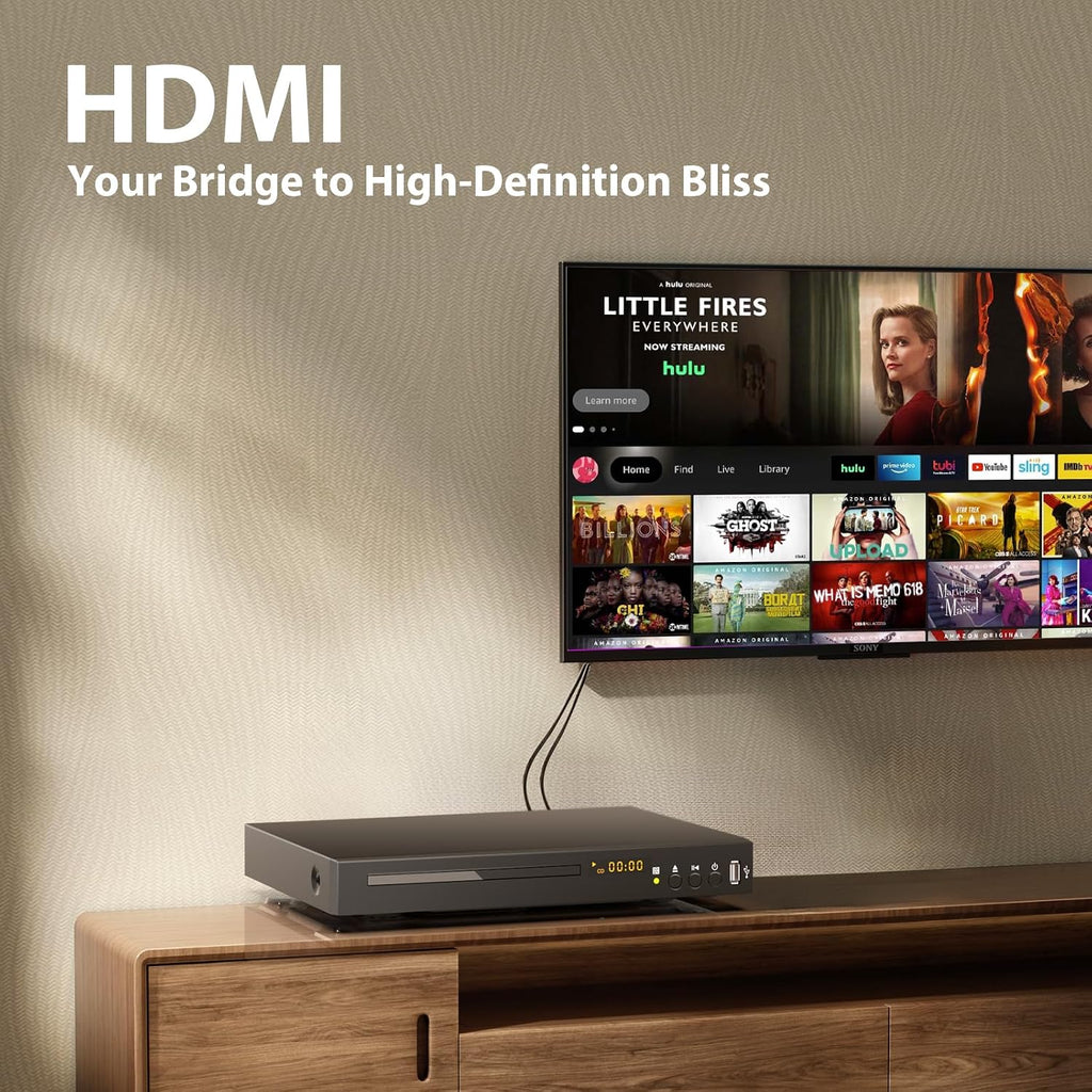 Blu Ray DVD Player Dolby Digital TrueHD/DTS and 1080P Full HD