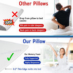 FSA Eligible 8" Bed Wedge Pillow for Acid Reflux, Sleep Apnea