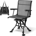 Swivel Hunting Chair for Deer Hunting Blind Chair with Armrest