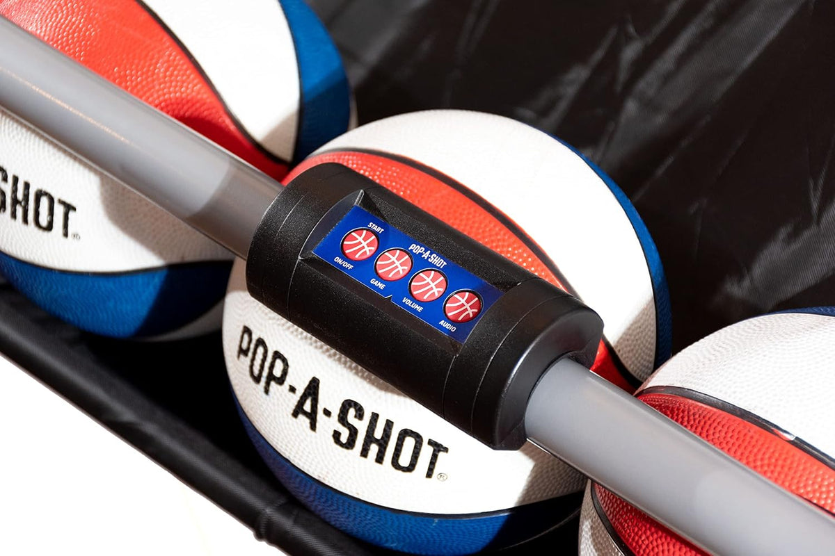 Pop-A-Shot Official Dual Shot Sport Arcade Basketball Game (Black and Blue)