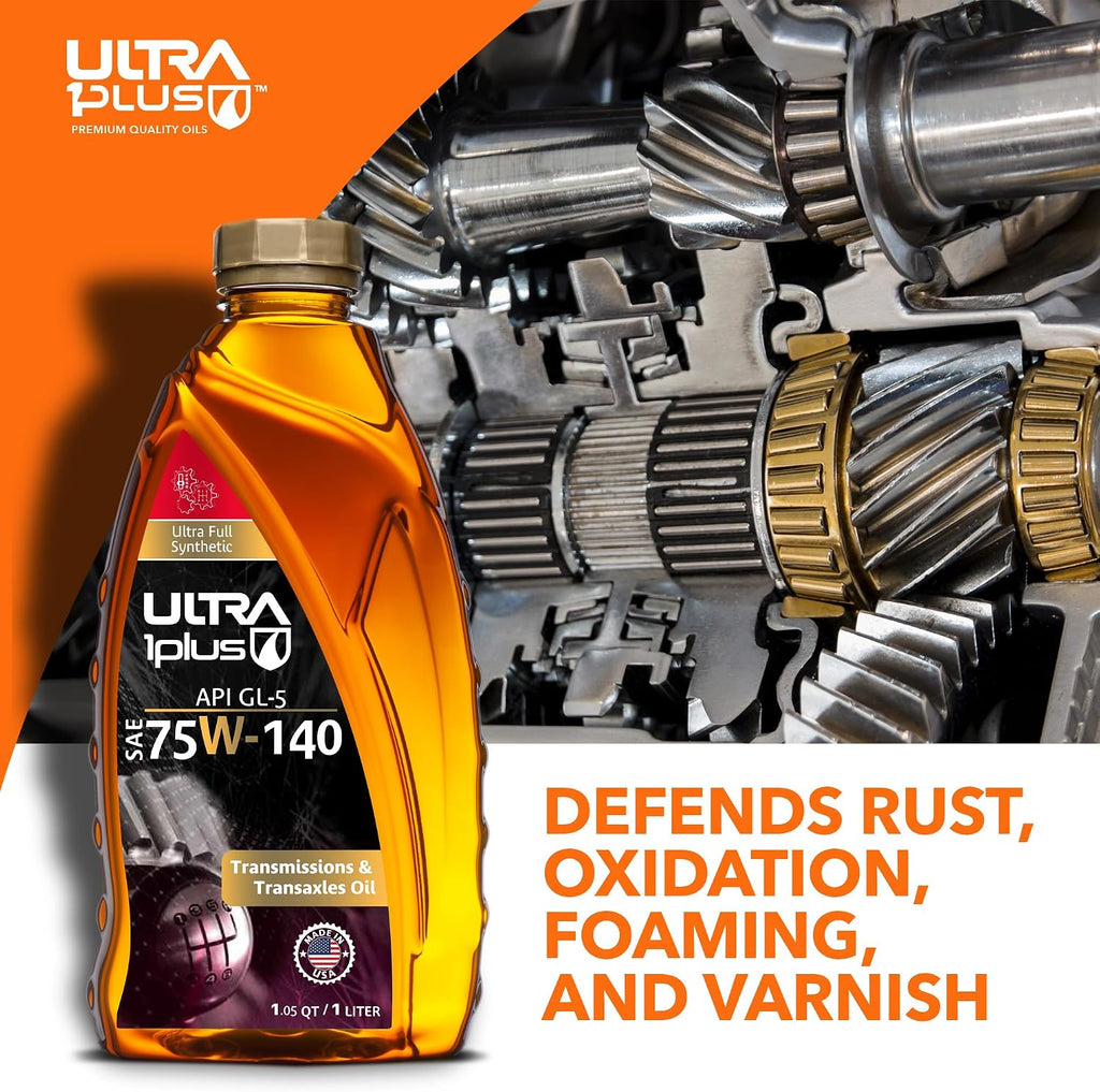 SAE 75W-140 Synthetic Gear Oil API GL-5 5 Gallon Pail