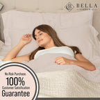 Bella Coterie Bamboo Viscose 34" Split Top King Sheets, Organically Grown