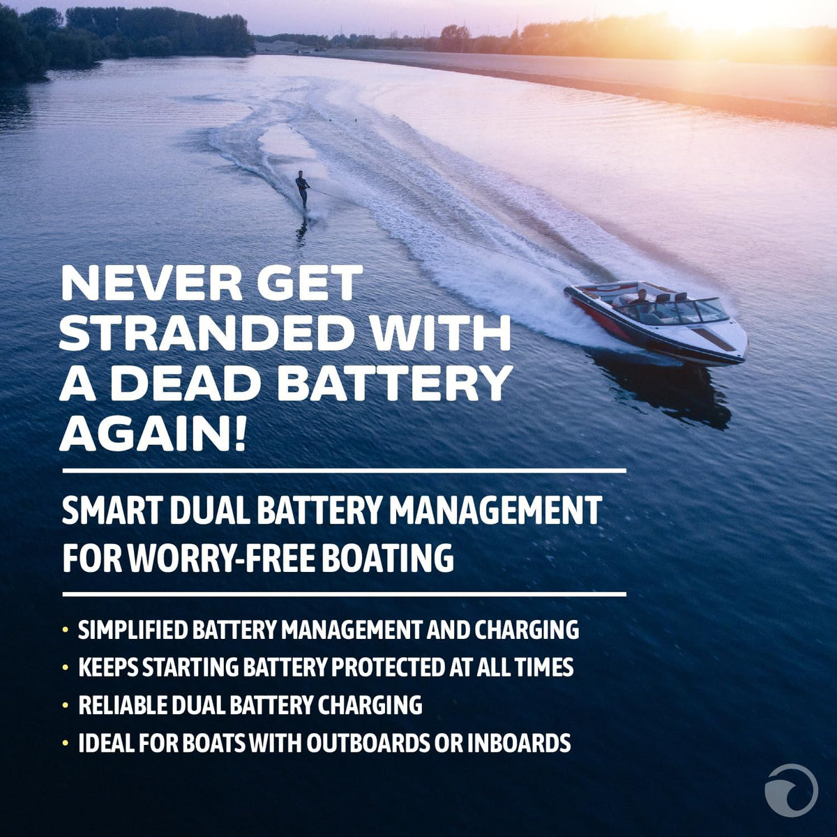 Blue Sea Systems Add-A-Battery Kit, 120A