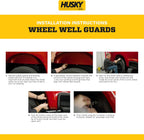 Husky Liners Wheel Well Rear Guards for 2021-2026 Ford F-150 NO Raptor