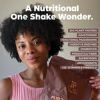 Flip My Life, Flip 7 Natural SuperFood, Plant-Based Protein, Complete Meal Replacement to Support Healthy Gut, 7 Mega Nutrient Rich Blends all in one