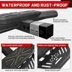 Double Layer Tow Hitch Step for 2" Hitch Receiver Trailer Hitch Step
