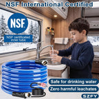 25FT Heated Water Hose for RV,-45°F Heated Water Hose, RV Accessories