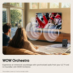 LG S40TR 4.1 ch. Home Theater Soundbar with Rear Surround Speakers and Wireless Subwoofer, Wow Interface, Dolby Audio, AI Sound Pro - Black