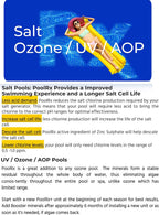 PoolRx Pool Unit #101066 6 Month Algaecide Treats 20k-30k gallons, Black