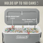 Coleman Classic Series Insulated Portable Wheeled Cooler