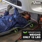 AFF Viking 42" Mechanic's Creeper, Low Profile Ergonomic Design, Heavy Duty