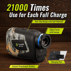 TIDEWE Hunting Rangefinder, Rechargeable Camo Laser Range Finder
