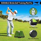 Birdie Golf Swing Training Mat - Sequin Tech, Analyzes Swing Path, Portable