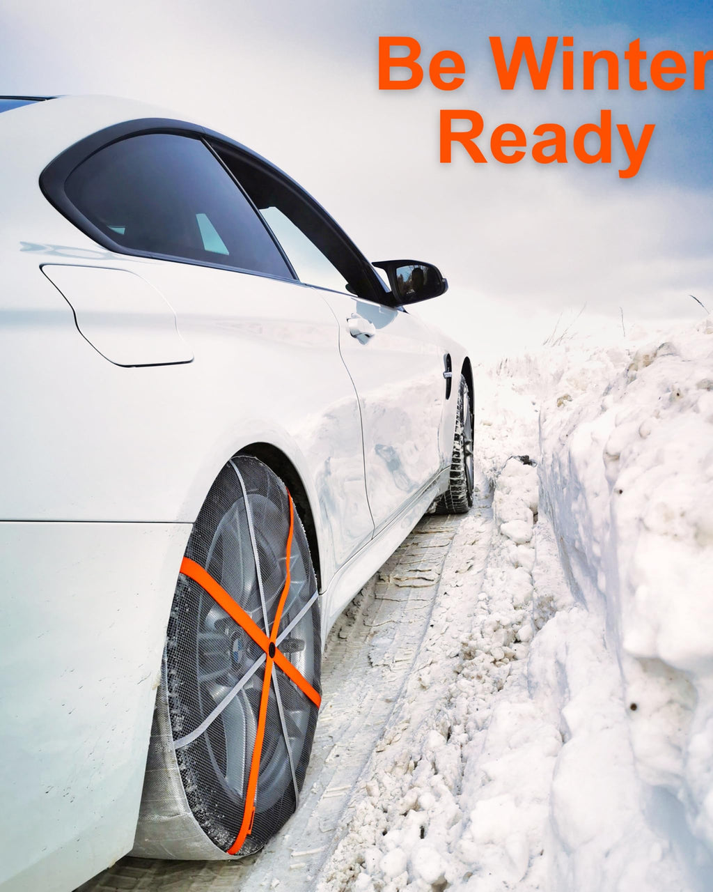 AutoSock for Passenger Vehicles HP697, Snow Socks for Tires, Pack of 2