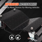 6000 LBS Car Wheel Dolly Set of 4, Car Dolly with Security Lock for Moving