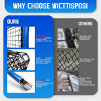 Golf Net with Extra Striking Net, Heavy Duty Golf Practice Hitting Net Huge