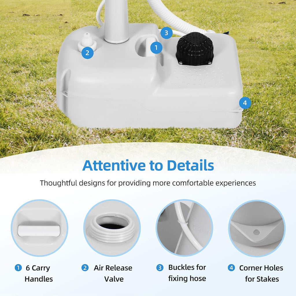YITAHOME Portable Sink Camping Hand Washing Station with 17 L Wash Basin